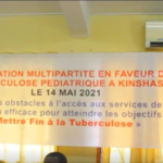 CONSULTATION MULTIPARTITE EN FAVEUR DE LA TUBERCULOSE PEDIATRIQUE A KINSHASA LE 14 MAI 2021 DERNIER.