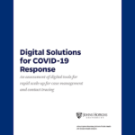 Rapport d’évaluation des Solutions numériques pour la riposte contre la COVID-19 de.